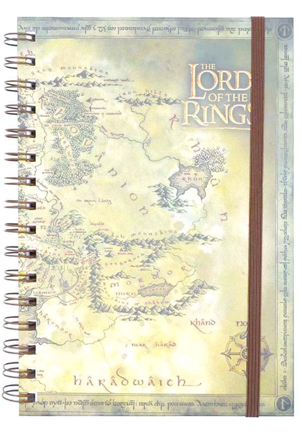 Lord of the Rings: Map | NOTEBOOK