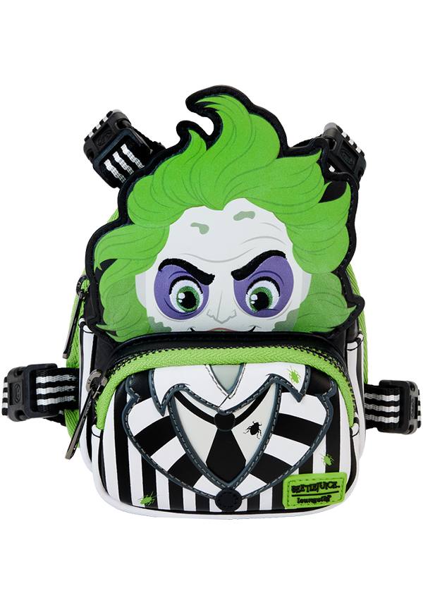 Loungefly Beetlejuice: Mini Backpack - Front View