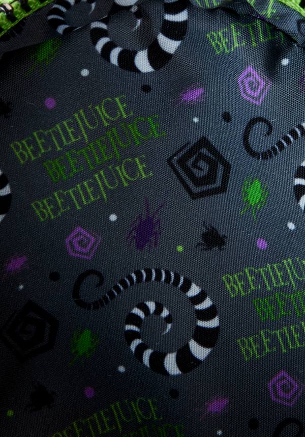Loungefly Beetlejuice: Mini Backpack - Back View