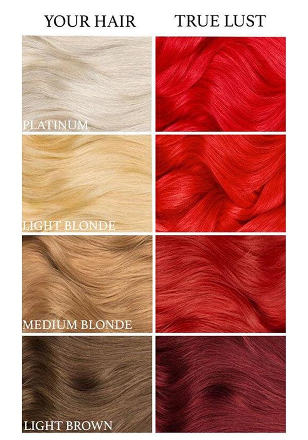 True Lust | HAIR DYE - Beserk - all, clickfrenzy15-2023, cosmetics, discountapp, dye, feb18, fp, hair, hair colour, hair dye, hair dyes, hair red, labelvegan, luna tides, lunar tides, red, vegan