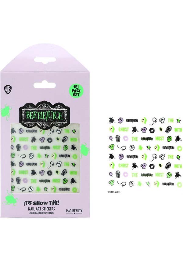 Warner Bros Beetlejuice | NAIL ART STICKERS