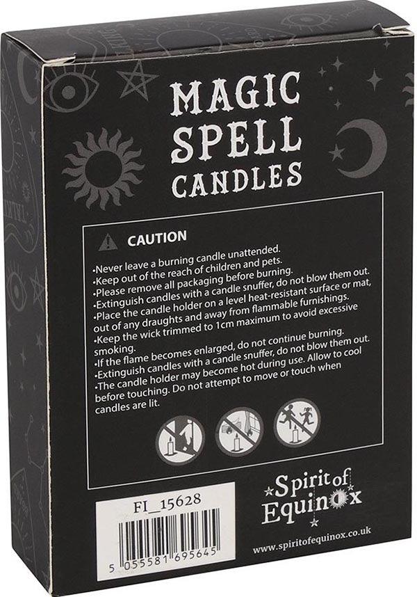 Magic Spell Candles Orange Confidence Spell - Side View