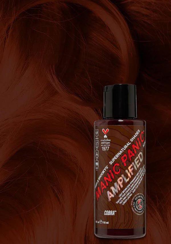 Cobra | AMPLIFIED COLOUR - Beserk - all, clickfrenzy15-2023, cosmetic, discountapp, dye, fp, googleshopping, hair, hair brown, hair colour, hair colours, hair dye, hair dyes, hair products, jan23, labelvegan, manic panic, manic panic hair, MP0155344, R260123, vegan