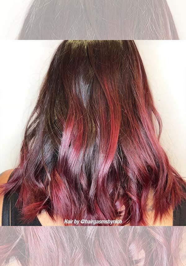 Divine Wine Semi-Permanent | HAIR COLOUR - Beserk - all, apr19, clickfrenzy15-2023, cosmetics, cpgstinc, discountapp, dye, fp, goth, hair colour, hair dye, hair red, labelvegan, manic panic, manic panic hair, pink, red, vegan