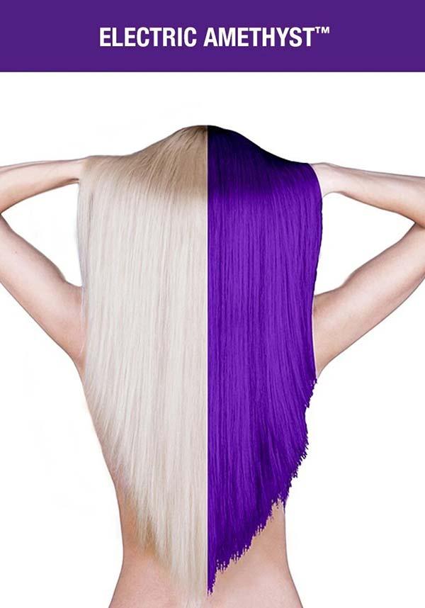 Electric Amethyst | CLASSIC COLOUR - Beserk - all, clickfrenzy15-2023, cosmetics, cpgstinc, discountapp, dye, ebaymp, fp, hair, hair colour, hair dye, hair purple, labelvegan, manic panic, manic panic hair, mermaid, purple, vegan, violet