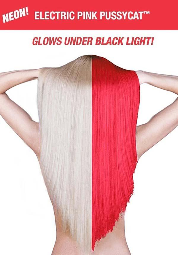 Electric Pink Pussycat | AMPLIFIED COLOUR - Beserk - all, bright pink, clickfrenzy15-2023, cosmetics, discountapp, fp, gothic cosmetics, hair, hair colour, hair colours, hair dye, hair dyes, hair pink, labelvegan, manic panic, manic panic hair, mar21, mermaid, neon, pink, vegan