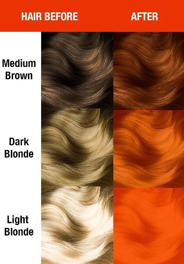 Psychedelic Sunset | CLASSIC COLOUR - Beserk - all, clickfrenzy15-2023, cosmetics, cpgstinc, discountapp, dye, ebaymp, fp, hair colour, hair dye, hair orange, labelvegan, manic panic, manic panic hair, orange, phsychedelic, rainbow, vegan