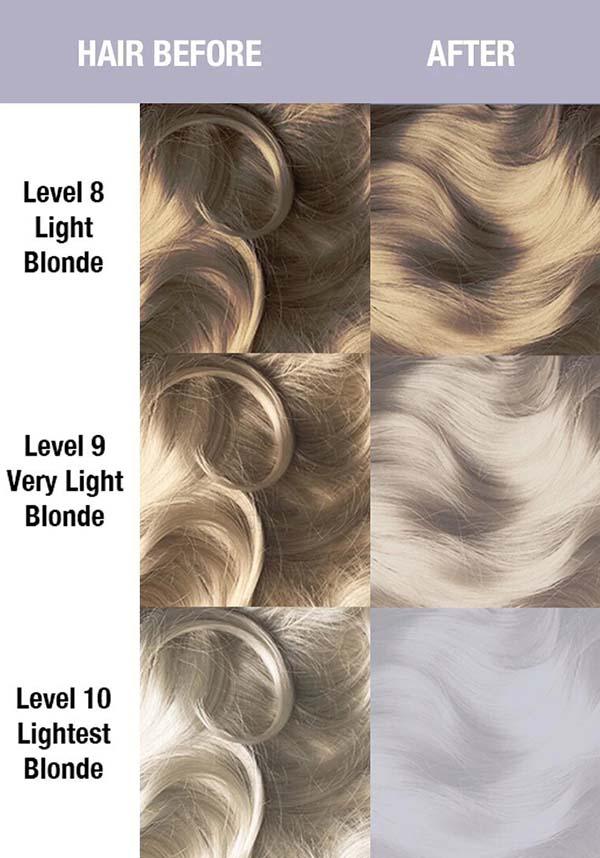 Silver Stiletto | CLASSIC COLOUR - Beserk - all, clickfrenzy15-2023, cosmetics, cpgstinc, discountapp, dye, ebaymp, fp, grey, hair, hair colour, hair dye, hair silver, labelvegan, manic panic, manic panic hair, mar19, silver, vegan