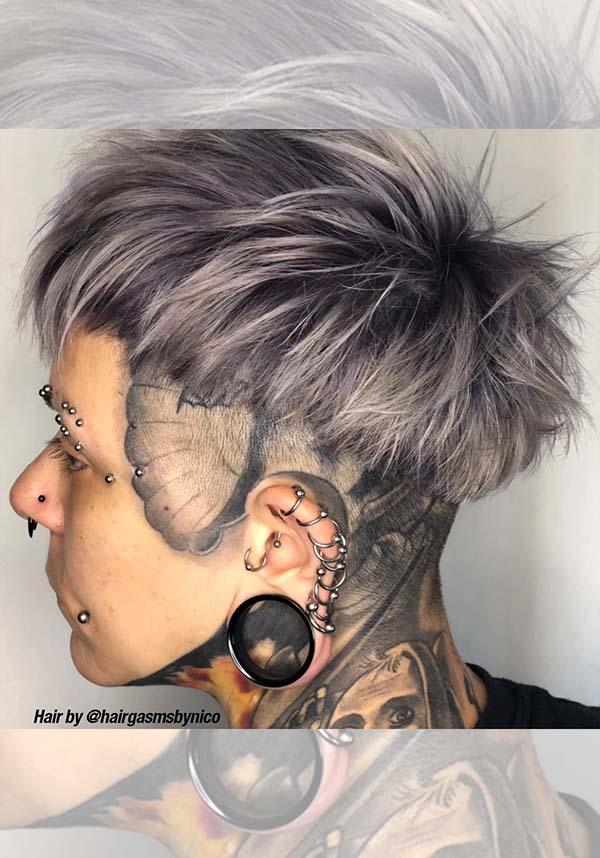Smoke Screen Semi-Permanent | HAIR COLOUR - Beserk - all, apr19, black, clickfrenzy15-2023, cosmetics, cpgstinc, discountapp, dye, fp, goth, grey, hair, hair colour, hair dye, hair grey, labelvegan, manic panic, manic panic hair, vegan