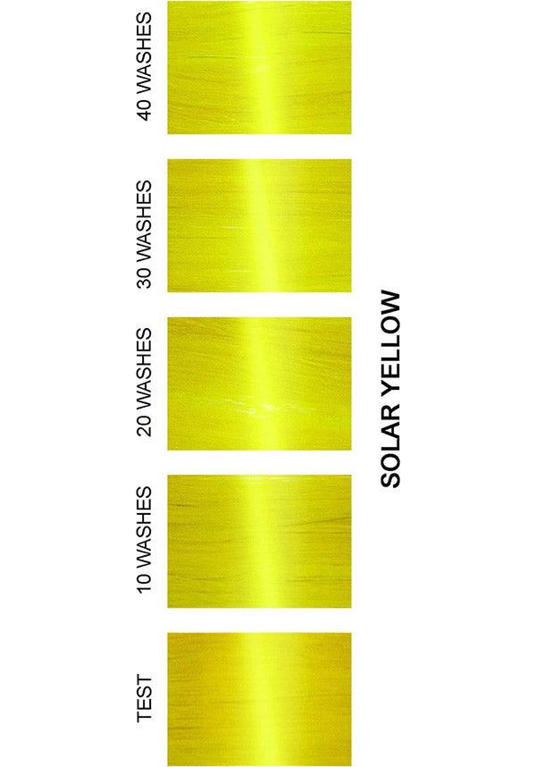 Solar Yellow Semi-Permanent | HAIR COLOUR - Beserk - all, apr19, clickfrenzy15-2023, cosmetics, cpgstinc, discountapp, dye, fp, hair, hair colour, hair dye, hair yellow, labelvegan, manic panic, manic panic hair, mermaid, vegan, yellow