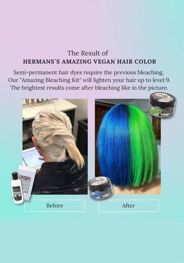 Marge Blue | HAIR COLOUR - Beserk - all, blue, clickfrenzy15-2023, colour:blue, cosmetics, dark blue, discountapp, dye, fp, hair, hair blue, hair colour, hair dye, hair dyes, hermans colour, hermans hair colour, labelvegan, mermaid, vegan