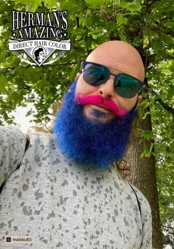 Marge Blue | HAIR COLOUR - Beserk - all, blue, clickfrenzy15-2023, colour:blue, cosmetics, dark blue, discountapp, dye, fp, hair, hair blue, hair colour, hair dye, hair dyes, hermans colour, hermans hair colour, labelvegan, mermaid, vegan