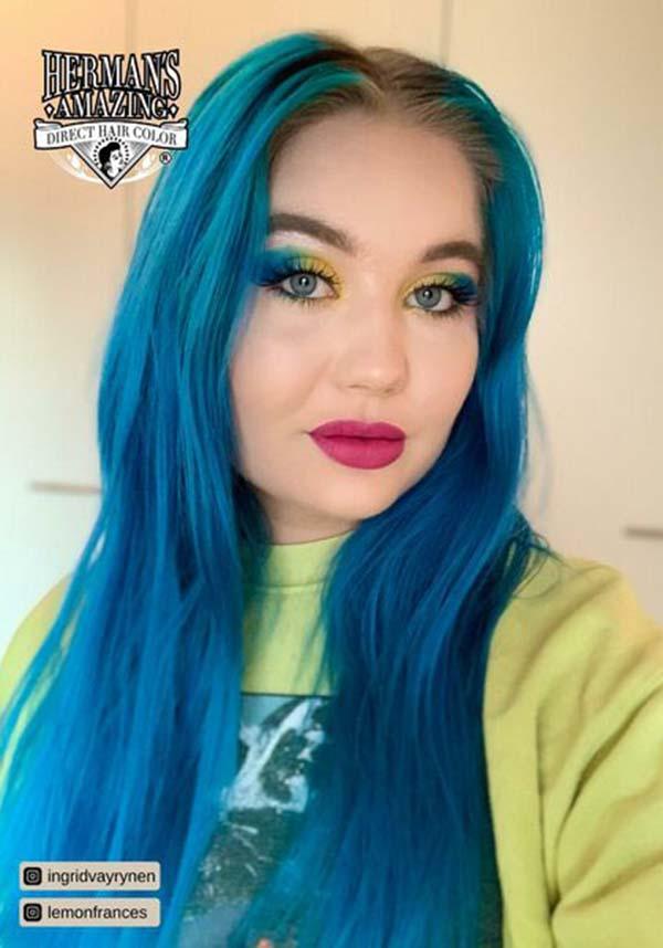 Marge Blue | HAIR COLOUR - Beserk - all, blue, clickfrenzy15-2023, colour:blue, cosmetics, dark blue, discountapp, dye, fp, hair, hair blue, hair colour, hair dye, hair dyes, hermans colour, hermans hair colour, labelvegan, mermaid, vegan