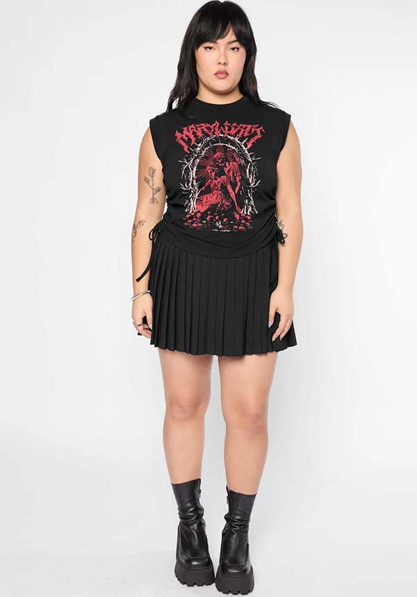 Adolere | RUCHED TANK