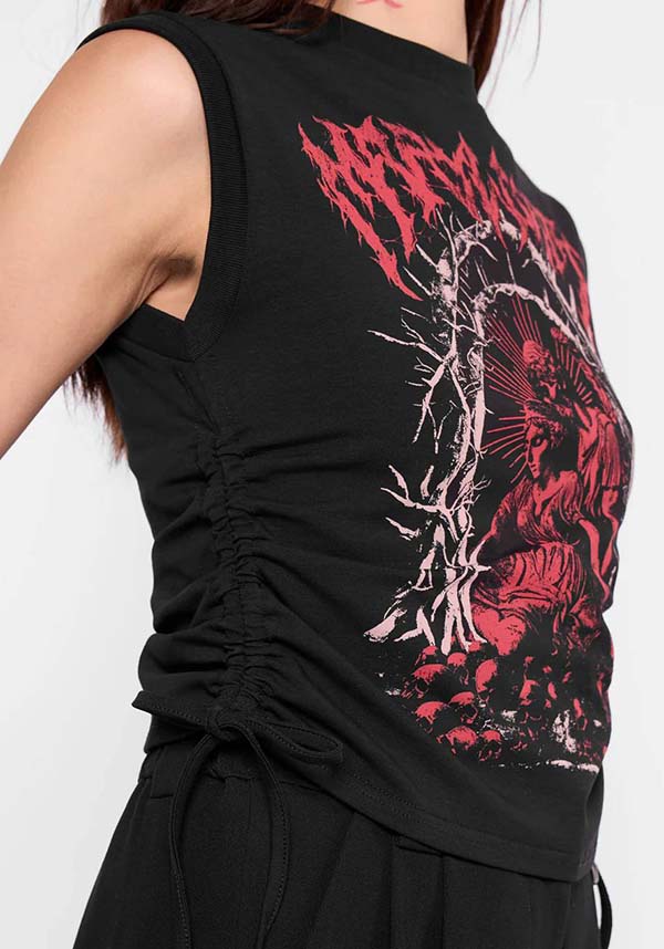 Adolere | RUCHED TANK