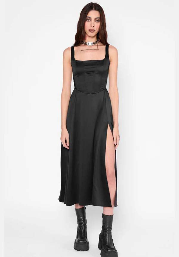 Alyx Satin Corset | MIDI DRESS