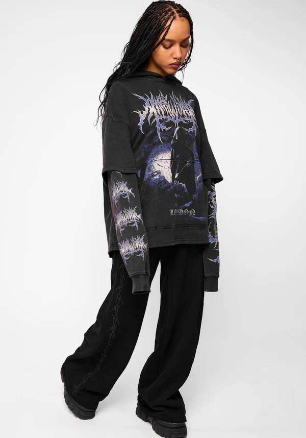 Descent Layered | OVERSIZED HOODIE