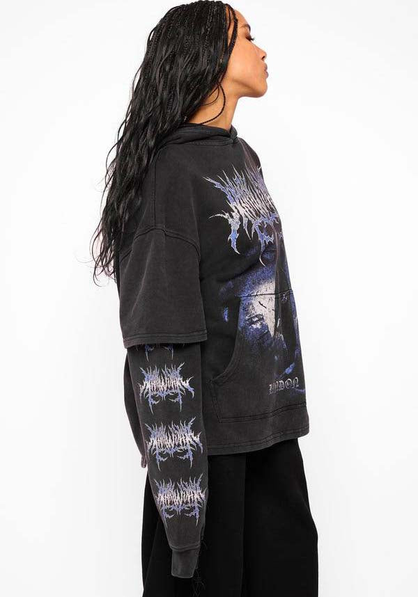 Descent Layered | OVERSIZED HOODIE