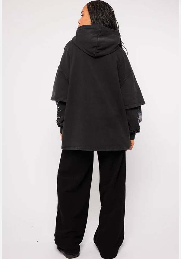 Descent Layered | OVERSIZED HOODIE