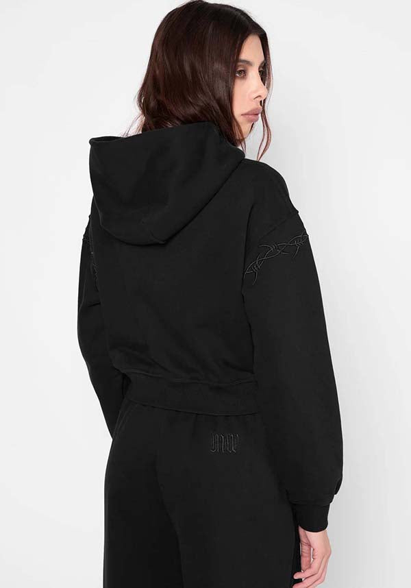 Immure | CROPPED ZIP HOODIE