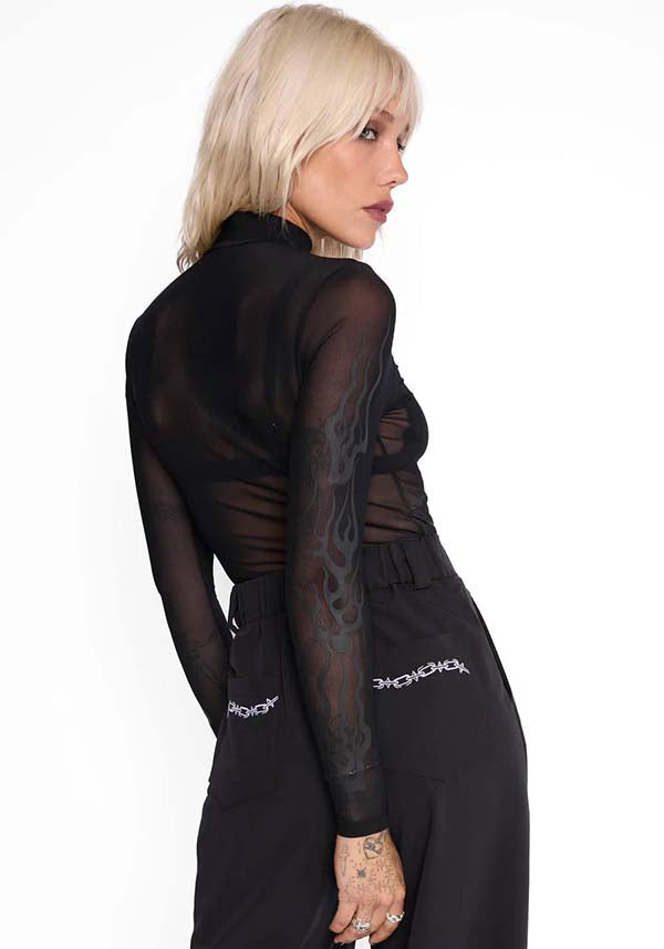 Infernus II | MESH BODYSUIT*