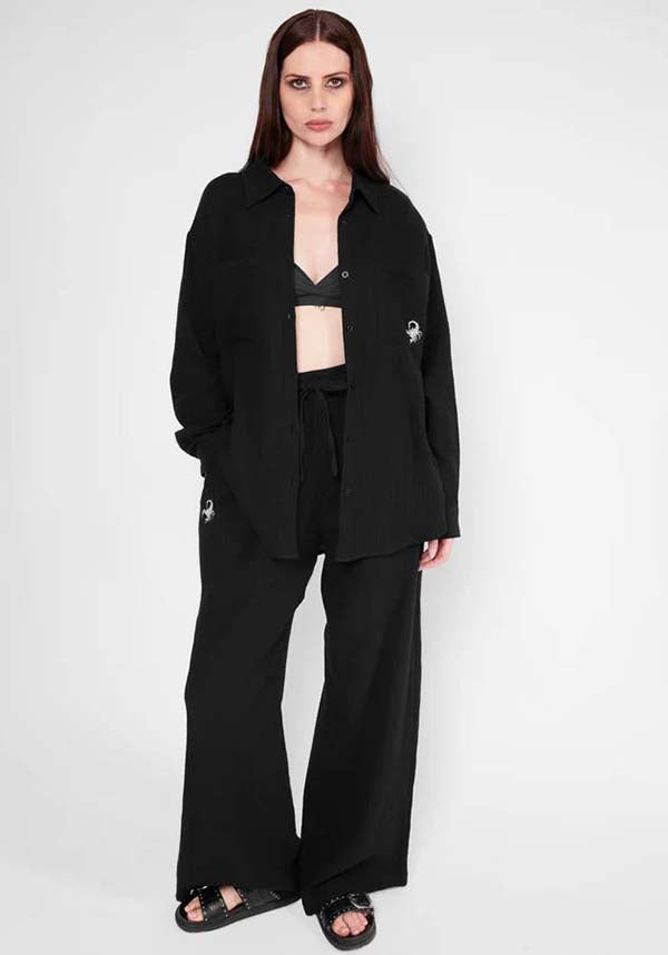 Kali Cotton | WIDE LEG PANTS