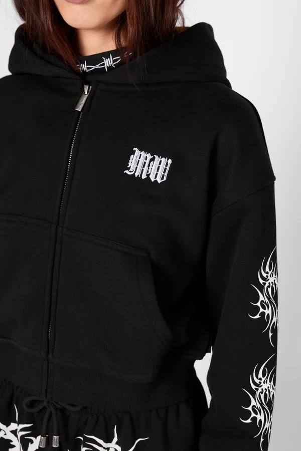 Nephilim | CROPPED ZIP HOODIE II