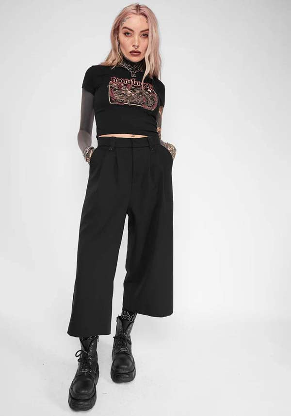 Tegan Wide Leg Cropped | PANTS