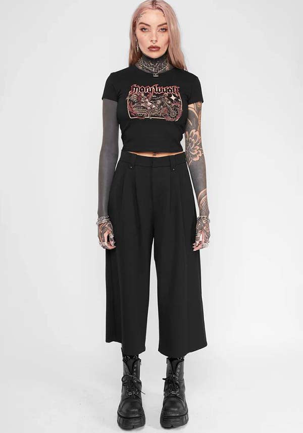Tegan Wide Leg Cropped | PANTS