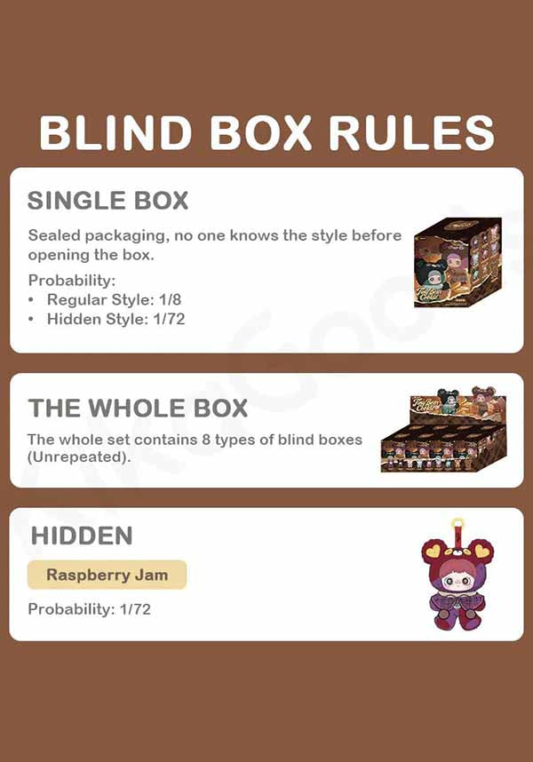 Blind Boxes MayMei Tiny Bear Cookie - View 15