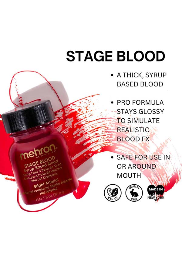 Mehron Makeup Bright Arterial - Close Up