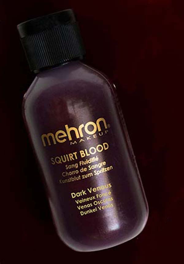 Mehron Makeup Dark Venous - Back View