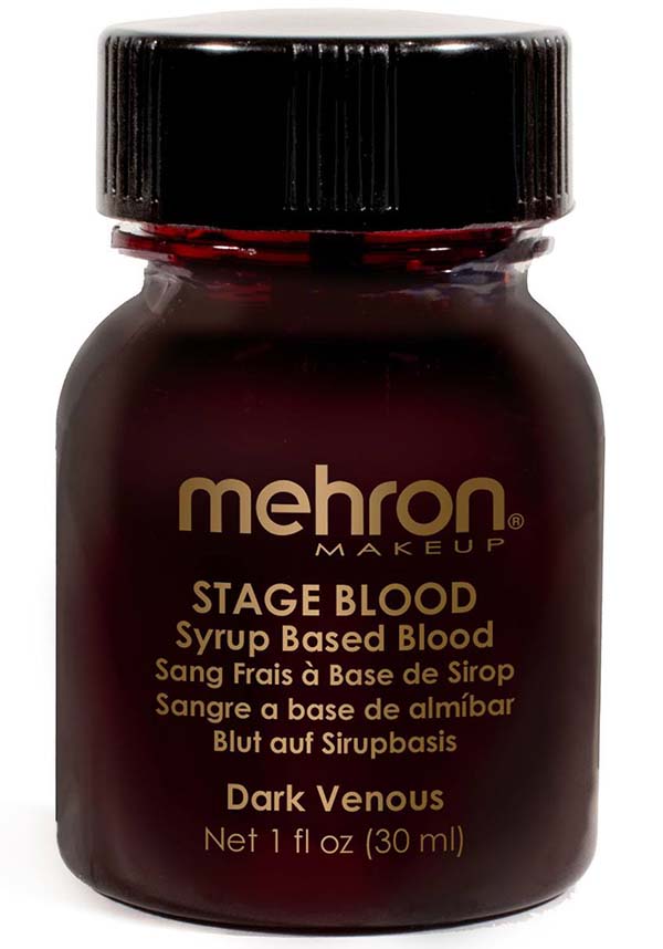 Mehron Makeup Dark Venous - Front View