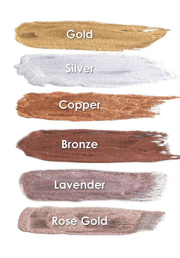 Silver Metallic Powder & Mixing Liquid | SET - Beserk - all, body, clickfrenzy15-2023, cosmetics, cpgstinc, discountapp, eyes, eyeshadow, eyeshadow liquid, eyeshadow loose, face, fp, halloween, halloween makeup, labelvegan, mehron makeup, repriced260523, silver, special fx makeup, tomfoolery, vegan
