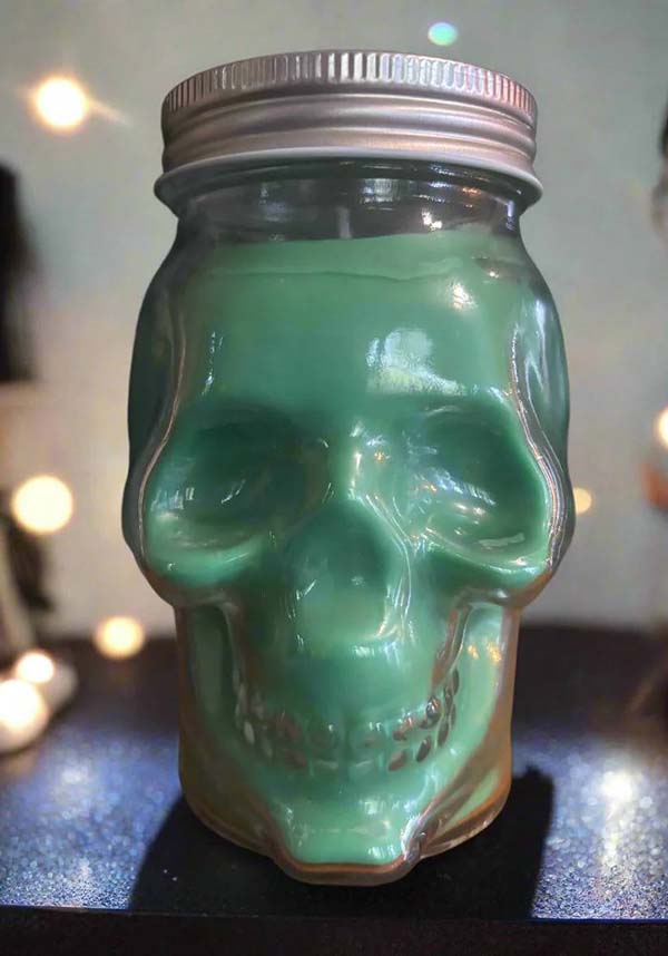 Demeter Patchouli Oud | SKULL JAR CANDLE*