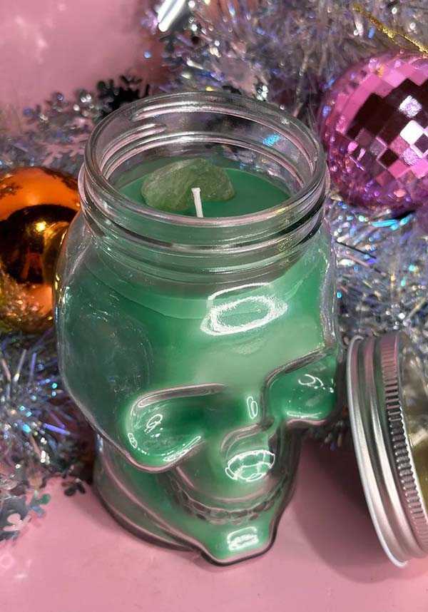 Demeter Patchouli Oud | SKULL JAR CANDLE*