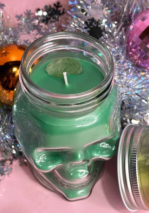 Demeter Patchouli Oud | SKULL JAR CANDLE*