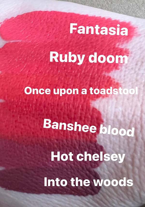 MERMAID SALON Ruby Doom | LIQUID VELVET LIPSTICK - Detail 2