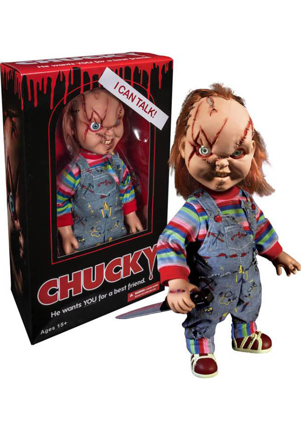 Child's Play | Talking Chucky 15" FIGURE