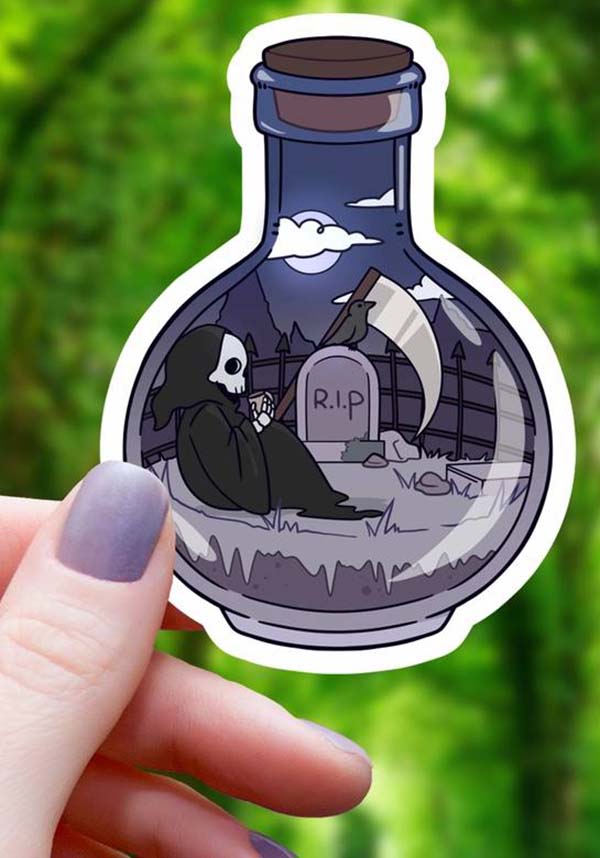 Grim Reaper Terror-arium | STICKER