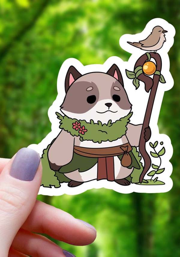 Raccoon Druid | STICKER