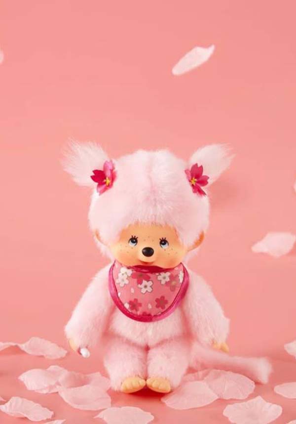 Monchhichi: Girl Pink Sakura | PLUSH DOLL