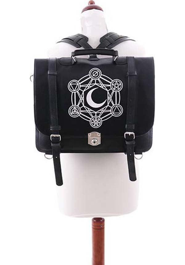 Moon Messenger | HANDBAG - Beserk - accessories, all, backpack, bag, black, clickfrenzy15-2023, discountapp, fp, gothic, handbag, handbags and purses, lolita, luna, messenger bag, moon, witch