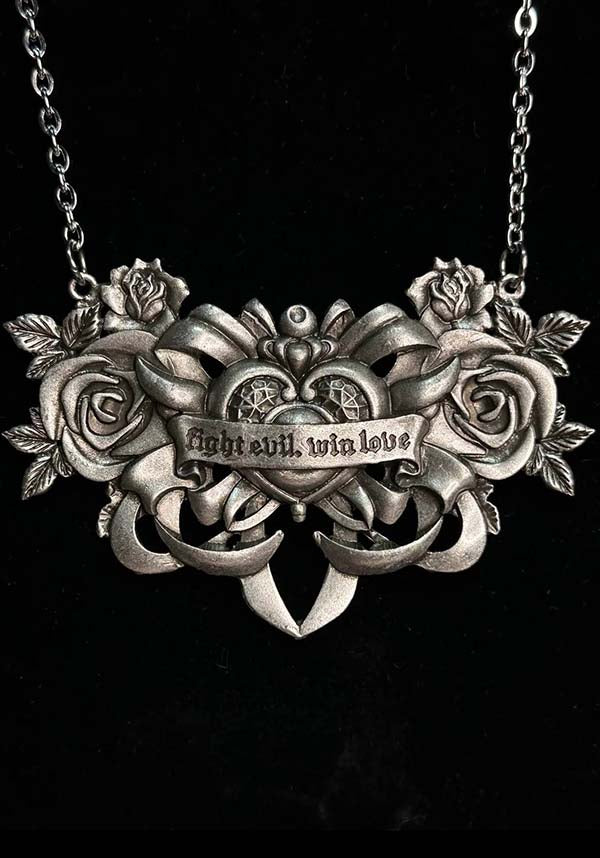 Fight Evil, Win Love | NECKLACE*
