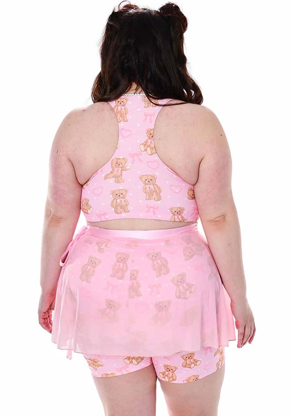 Ballet Bears | BIKER SHORTS & WRAP SKIRT SET*