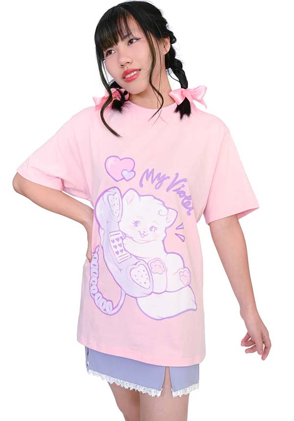 Call Me! | OVERSIZED T-SHIRT*