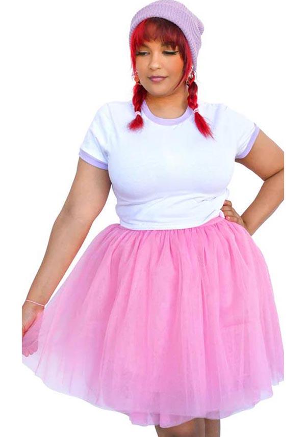 Laurel | TULLE SKIRT* - Beserk - all, all clothing, all ladies clothing, bright pink, clickfrenzy15-2023, clothing, colour:pink, discontinued, discountapp, flare skirt, googleshopping, kawaii, knee length skirts, ladies clothing, ladies skirt, MV10539, mysterypack2023, pink, plus size, R130922, sale, sale clothing, sale ladies, sale ladies clothing, SALE04MAY23, sep22, Sept, skirt, skirts, womens skirt