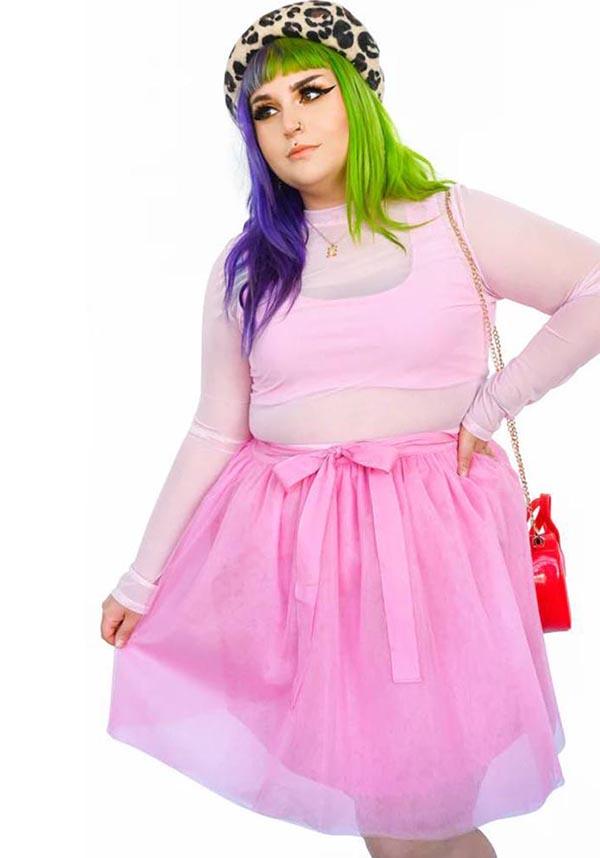 Laurel | TULLE SKIRT* - Beserk - all, all clothing, all ladies clothing, bright pink, clickfrenzy15-2023, clothing, colour:pink, discontinued, discountapp, flare skirt, googleshopping, kawaii, knee length skirts, ladies clothing, ladies skirt, MV10539, mysterypack2023, pink, plus size, R130922, sale, sale clothing, sale ladies, sale ladies clothing, SALE04MAY23, sep22, Sept, skirt, skirts, womens skirt