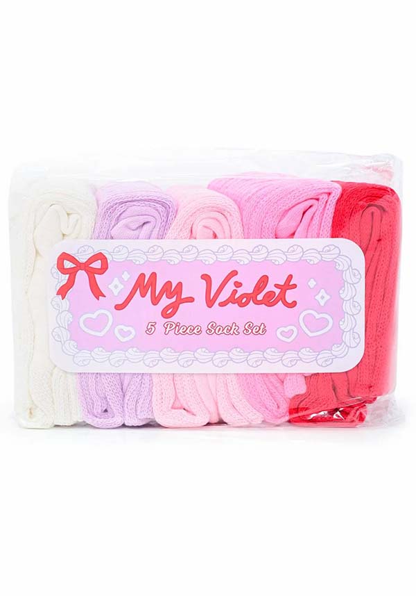 My Violet Lovecore Scrunch - Front View