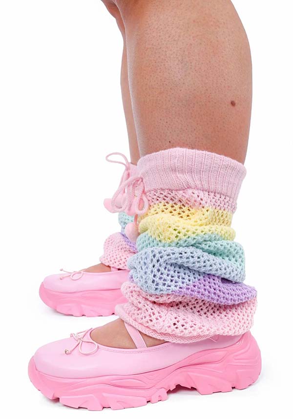 Rainbow Heart | LEGWARMERS